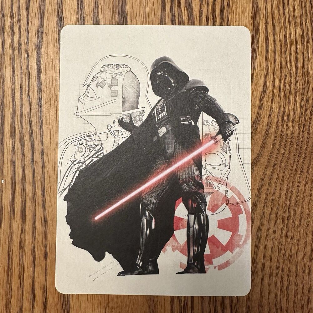 Disney Special Edition Artwork Postcard Darth Vader Star Wars 5”X7”